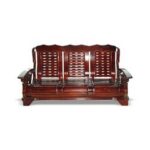 wooden sofa
