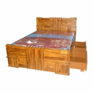 wooden cot