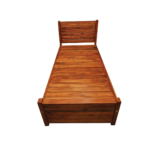 wooden cot