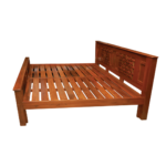 wooden cot