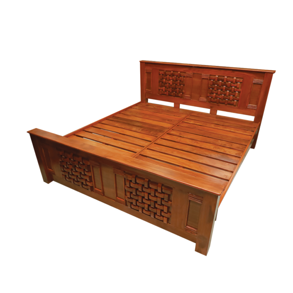 wooden cot