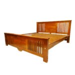 Wooden Cot 6' Teak MINI K42 DX016 02 14