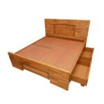 Wooden Cot 6'78" BOX+DRAW SPL UF 03